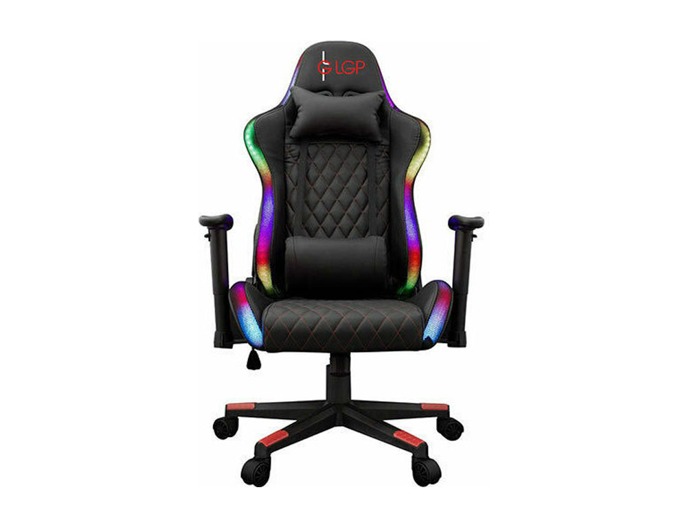 Εικόνα Gaming καρέκλα Lamtech (LGP022179) RGB με remote control - Black
