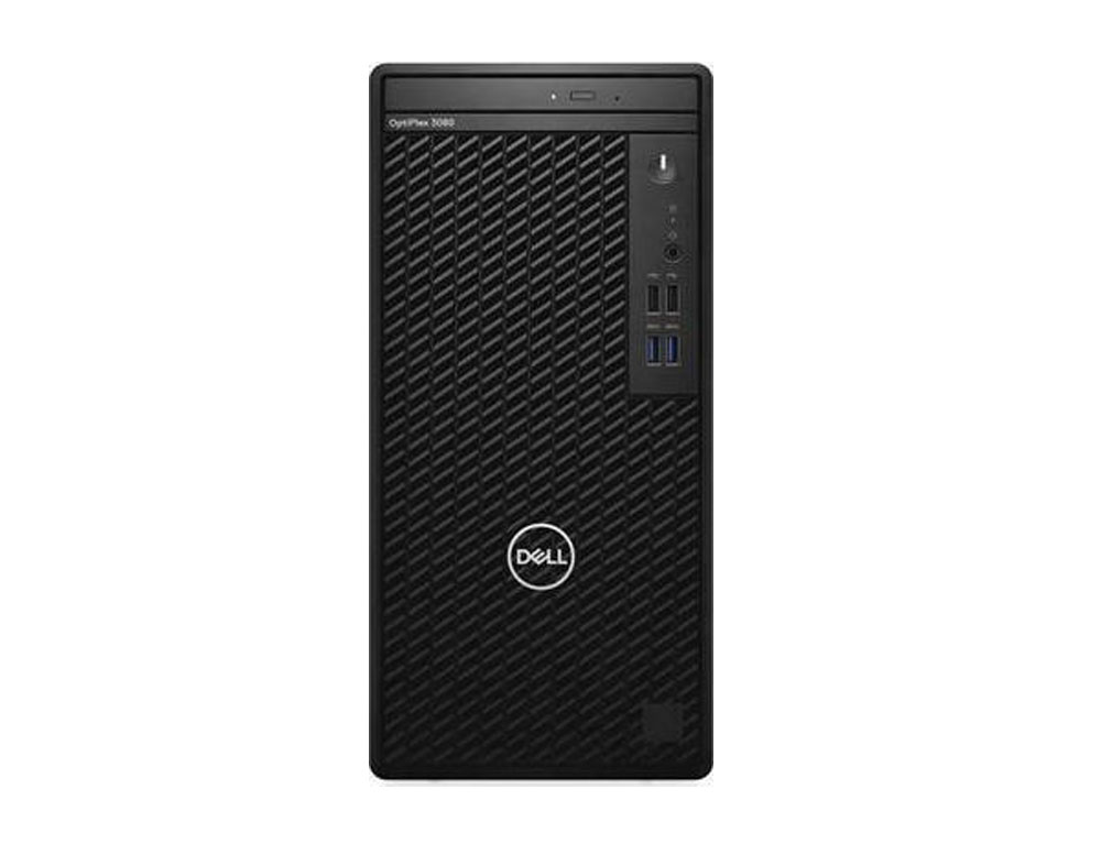 Εικόνα Dell Optiplex 3080 MT - Intel i5-10505 - 8GB RAM - 512GB SSD - DVD-RW - Windows 10 Pro - Black 