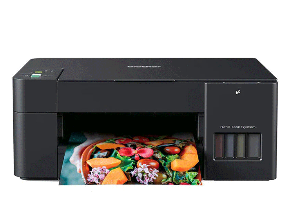Εικόνα Έγχρωμο Πολυμηχάνημα Inkjet Brother Ink-Tank DCPT420W - A4 - Εκτύπωση, Αντιγραφή, Σάρωση - 1200 x 6000 dpi - 28 ppm - USB, Wi-Fi, Mobile Print