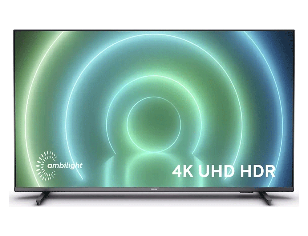 Εικόνα Smart TV 50" Philips 50PUS7906/12 - Ανάλυση 4Κ UltraHD (3840 x 2160) 60Hz - Δέκτες DVB-T/T2/T2-HD/C/S/S2 - 4x HDMI, 2x USB - Γκρι Ανθρακί