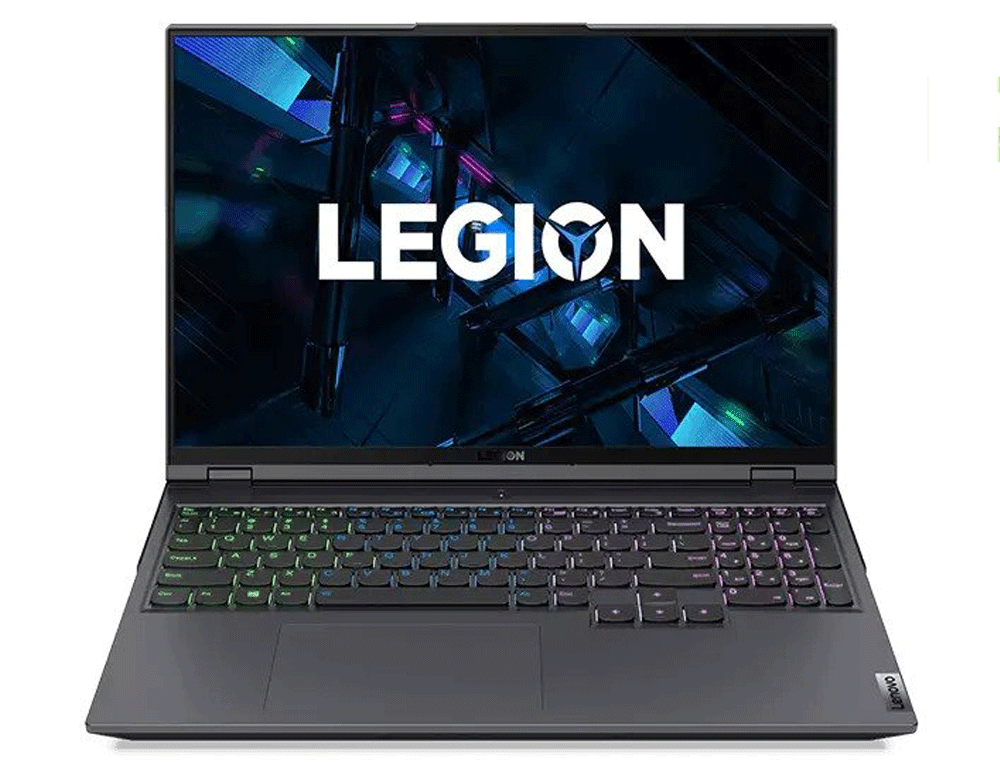 Εικόνα Gaming Laptop Lenovo Legion 5i Pro Gen 6 16ITH6 (82JF007HGM) - Οθόνη WQXGA 16" - Intel Core i5 11400H - 16GB RAM - 1TB SSD - NVIDIA GeForce RTX 3050 4GB - Windows 11 Home - Storm Grey/Black