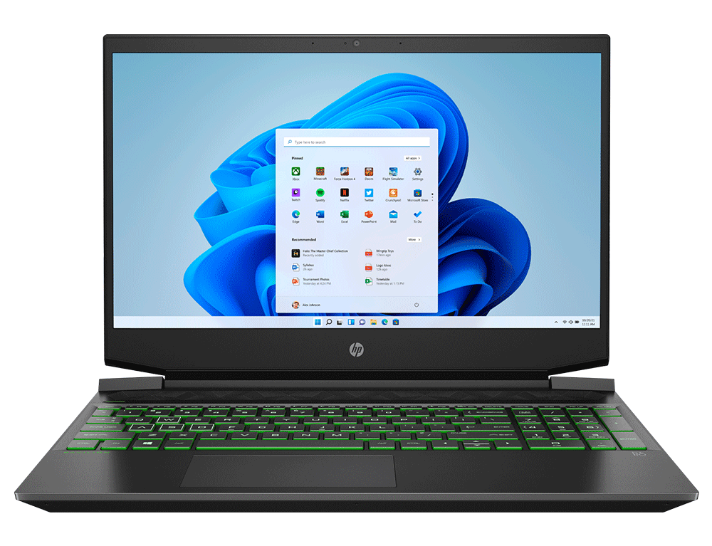 Εικόνα Gaming Notebook HP Pavilion 15-ec2038nv (659F2EA) - Οθόνη FullHD 15.6" - AMD Ryzen™ 7 5800Η - 16GB RAM - 512GB SSD - NVIDIA® GeForce® GTX 1650 4GB - Windows 11 Home - Black