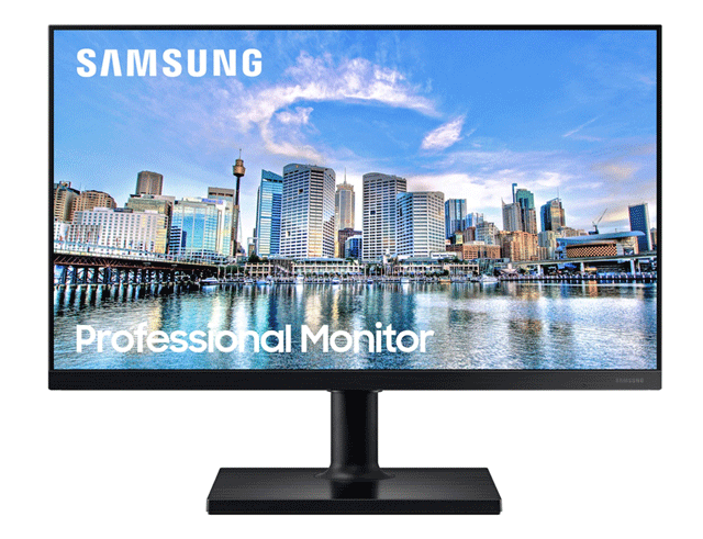 Εικόνα Monitor 24" Samsung (LF24T450FZUXEN) - Ανάλυση Full HD - HDMI, DisplayPort 

