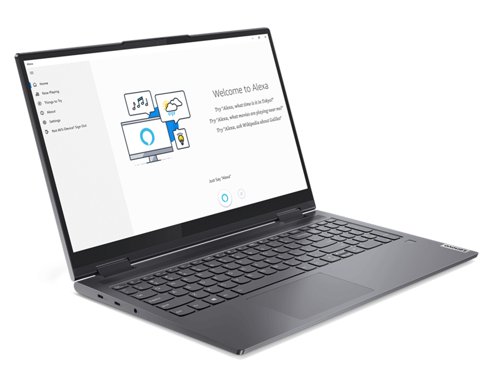 Εικόνα Notebook Lenovo Yoga 715ITL5 Convertible (82BJ0090GM) - Οθόνη Αφής FullHD 15.6" - Intel Core i7 1165G7 - 16GB RAM - 1ΤΒ SSD - Windows 11 Home - Slate Grey