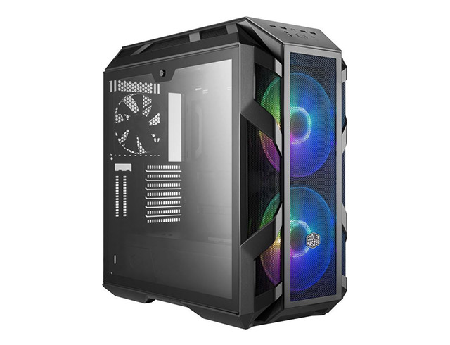 Εικόνα Gaming Pc case CoolerMaster MasterCase H500M RGB - ATX, Extended ATX, Mini ITX, Micro ATX - Μαύρο