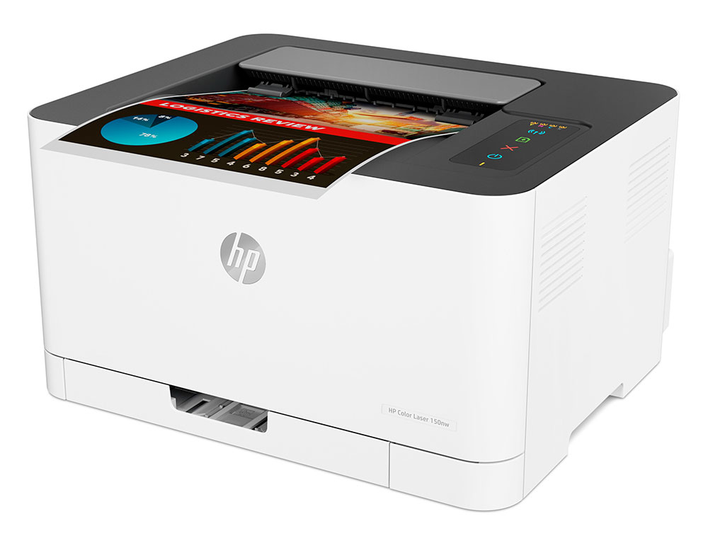 Εικόνα Έγχρωμος Εκτυπωτής HP Color Laser 150nw - A4 - 600 x 600 dpi - 18ppm - USB, WiFi