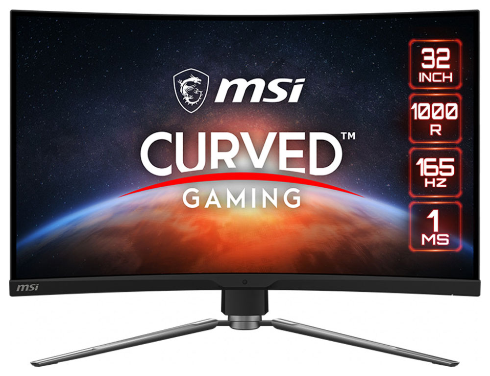 Εικόνα Curved Gaming Monitor 32" MSI MPG Artymis 324CP - Ανάλυση Full HD (1920 x 1080) 165HZ - HDMI, DisplayPort, USB-C