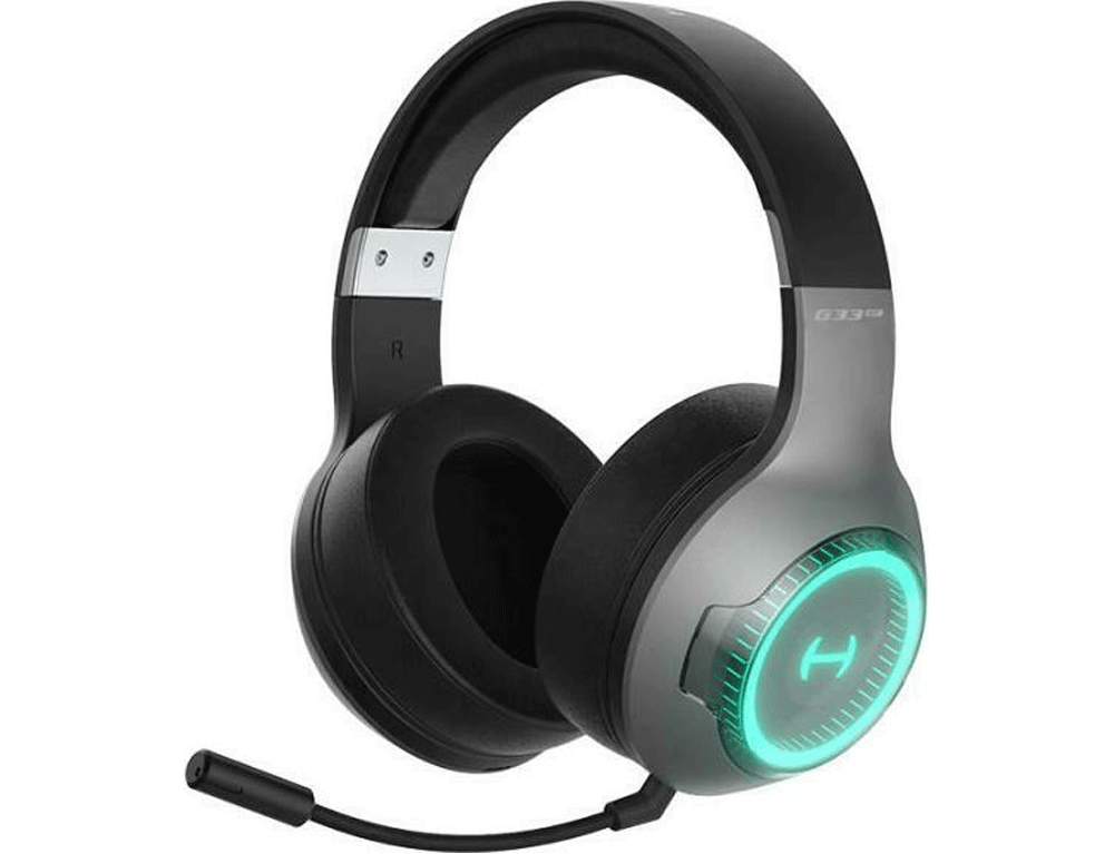 Εικόνα Gaming Headset Ασύρματο Edifier (G33BT) RGB Bluetooth - Grey
