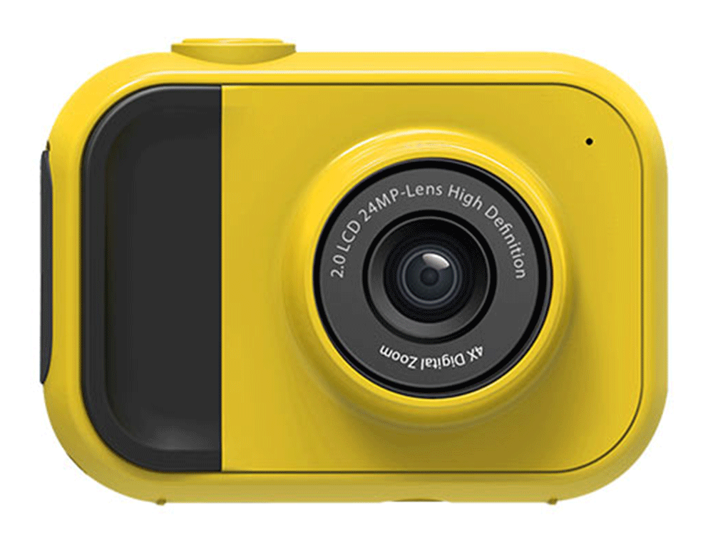 Εικόνα 2 Σε 1 Compact Digital Camera Lamtech LAM112013 - Ανάλυση FullHD 1920 x 1080 - 24MP - Με Αδιάβροχη Θήκη - Yellow