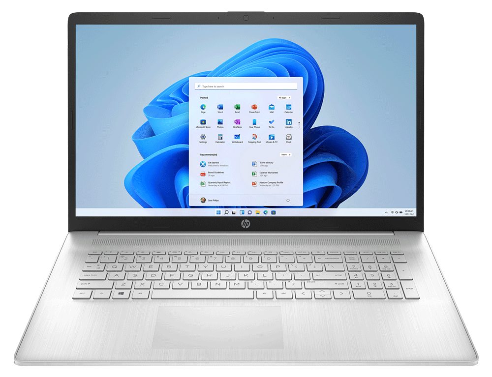 Εικόνα Notebook HP 17-cn0005nv (631N4EA) - Οθόνη FullHD 17.3"" - Intel® Core™ i5-1135G7 - 8GB RAM - 512GB SSD - Windows 11 Home - Silver
