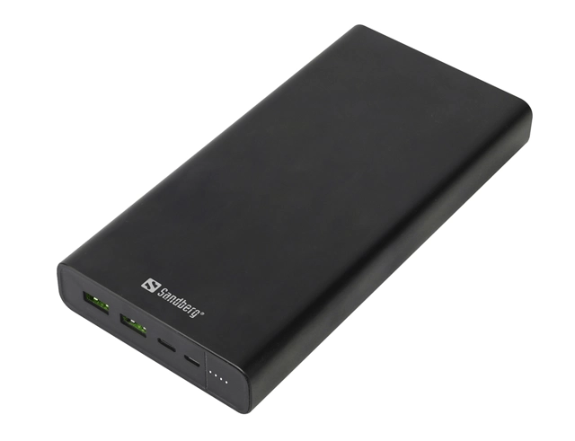Εικόνα Power Bank Sandberg USB-C (420-63) 38400mAh, 100W - Μαύρο