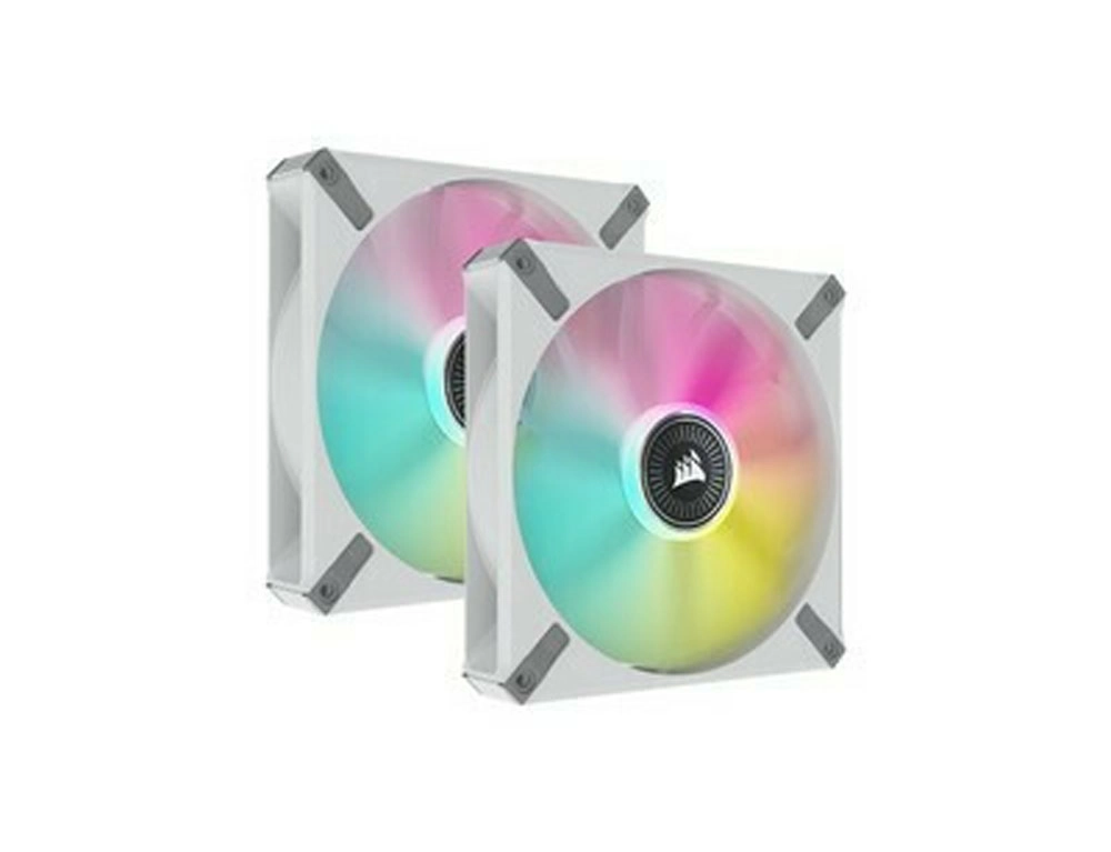 Εικόνα Ανεμιστήρας Corsair ICUE ML140 RGB Elite Premium (CO-9050119-WW) - 140mm - Λευκό - 2τμχ