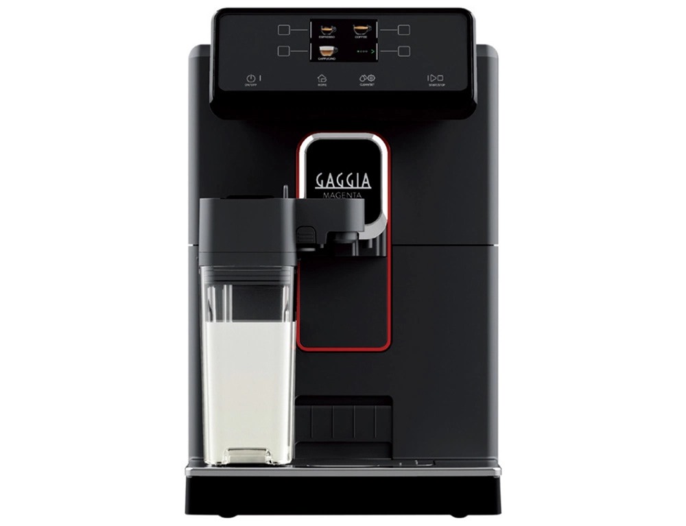 Εικόνα Αυτόματη Μηχανή Espresso Gaggia Magenta Prestige (RI8702/01) με Μύλο Άλεσης, Γυάλινο δοχείο γάλακτος 0.5lt, ισχύ 1900W, χωρητικότητα δοχείου νερού 1.8L και πίεση 15 bar